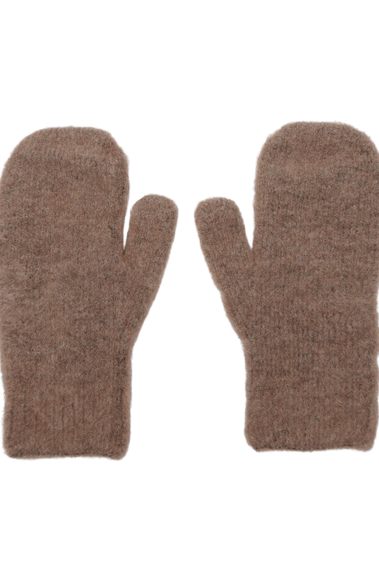 BCGINGER mittens - Camel - Black Colour