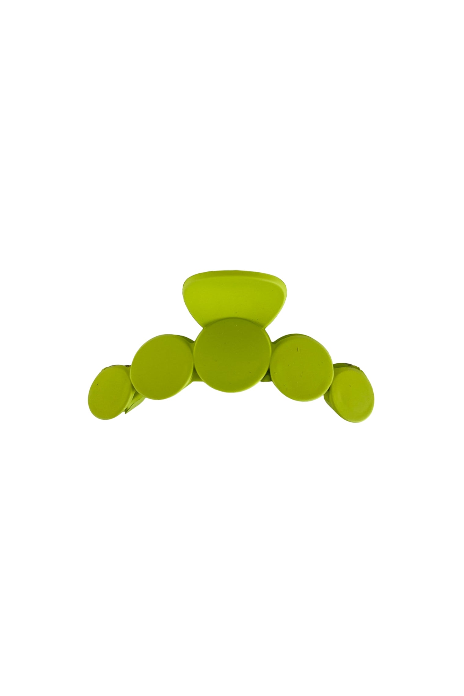 BCBUBBLE matt hair claw - Lt. Green - Black Colour