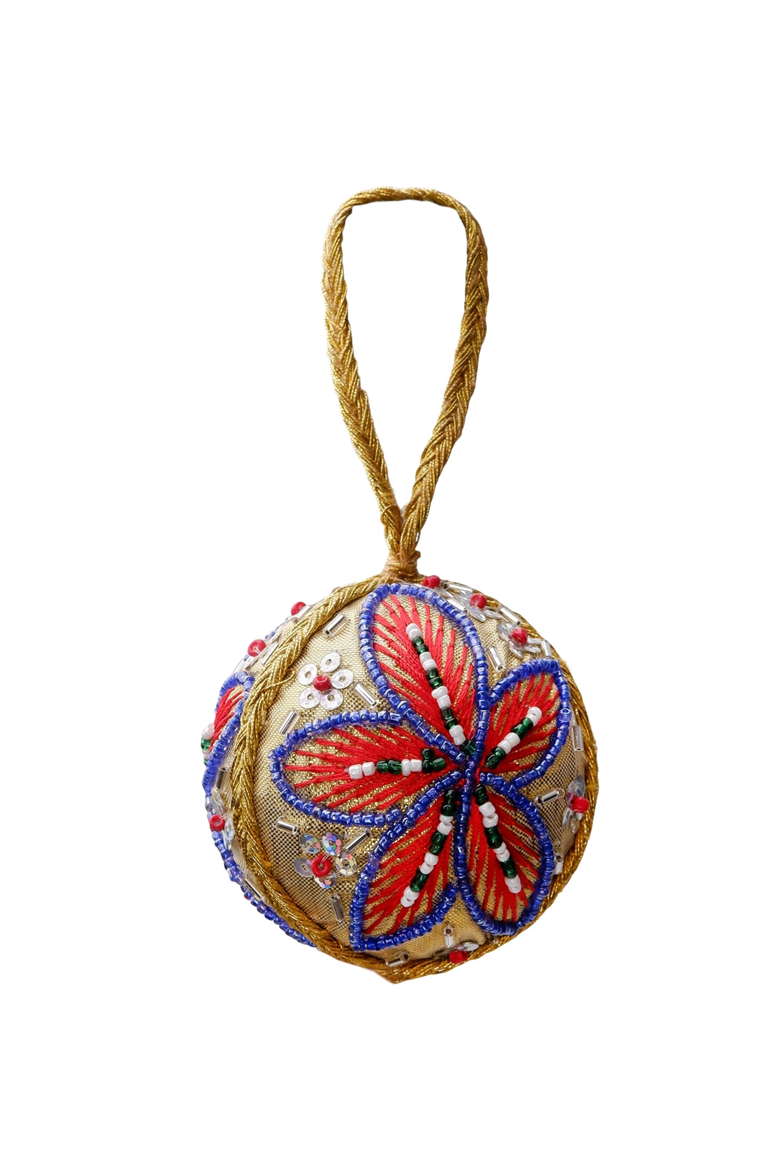 BCBALL christmas ornament - Golden Coloured - Black Colour