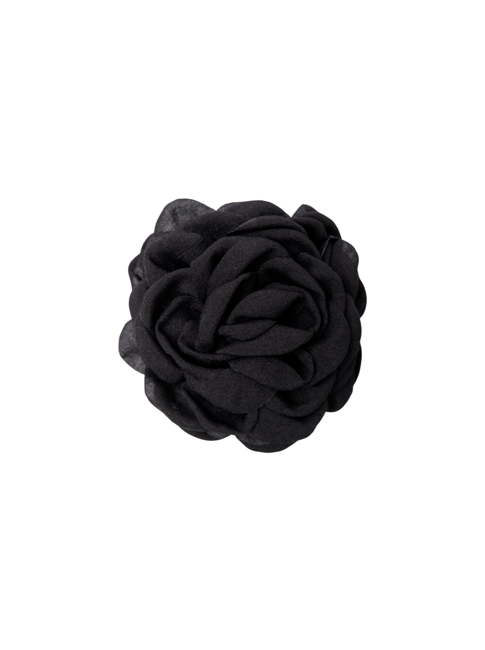 BCVILLA mega flower hair claw - Black - Black Colour