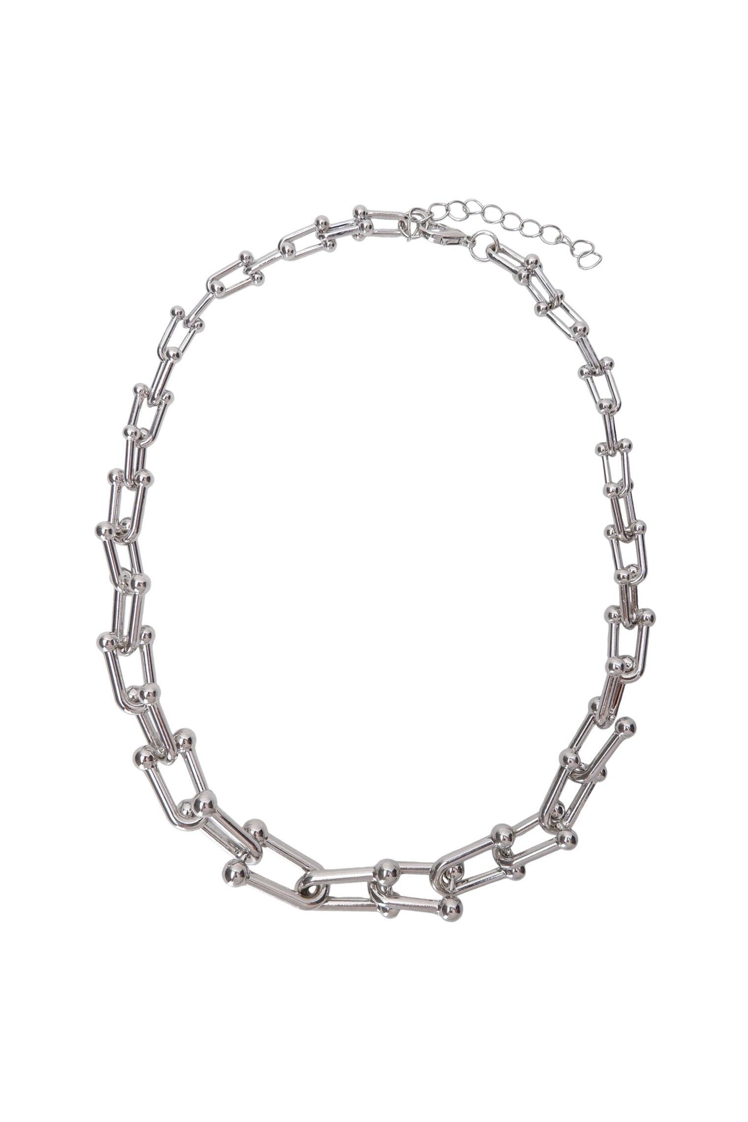 BCORION necklace - Silver Coloured - Black Colour