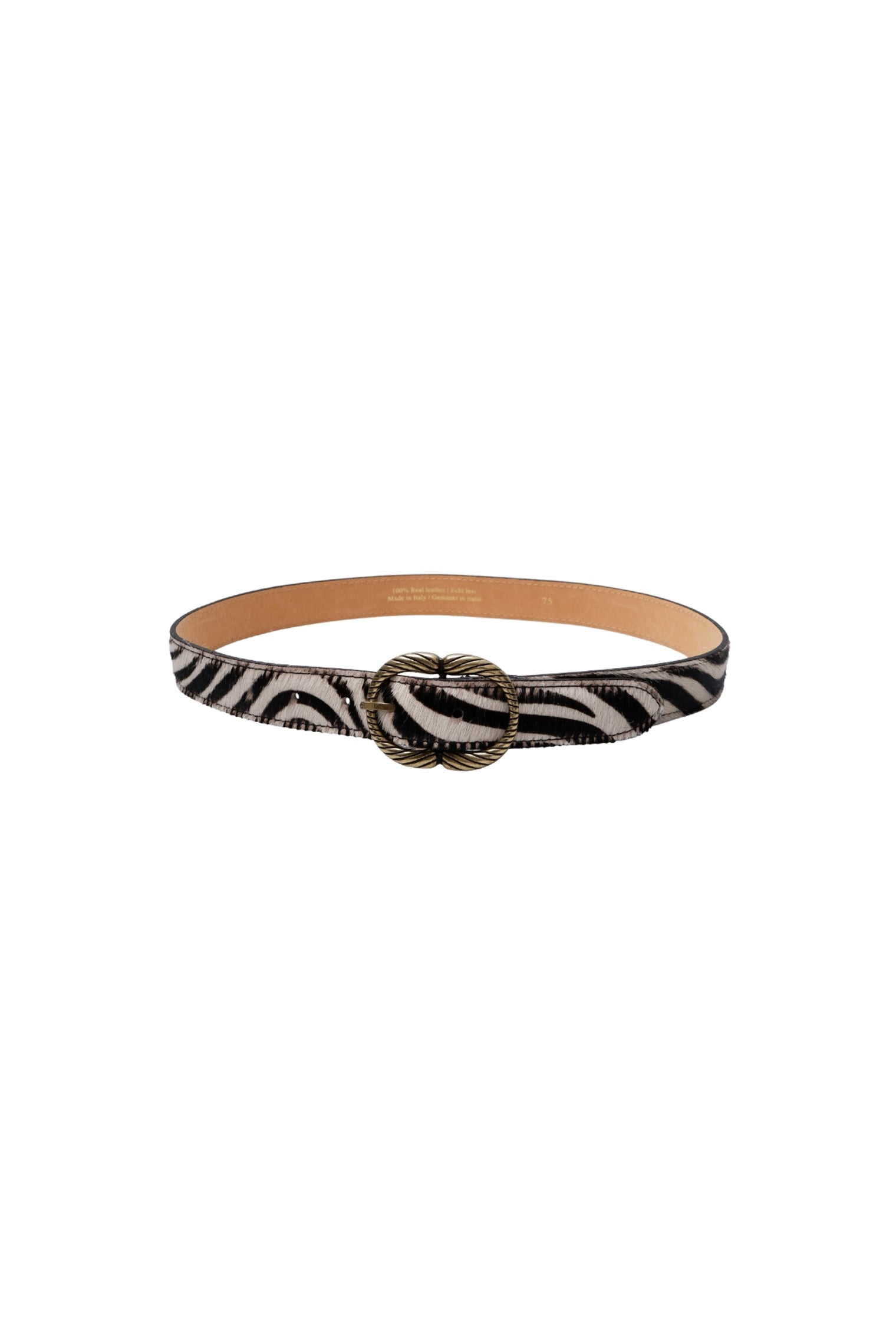 BCJENNY Belt - Zebra - Black Colour