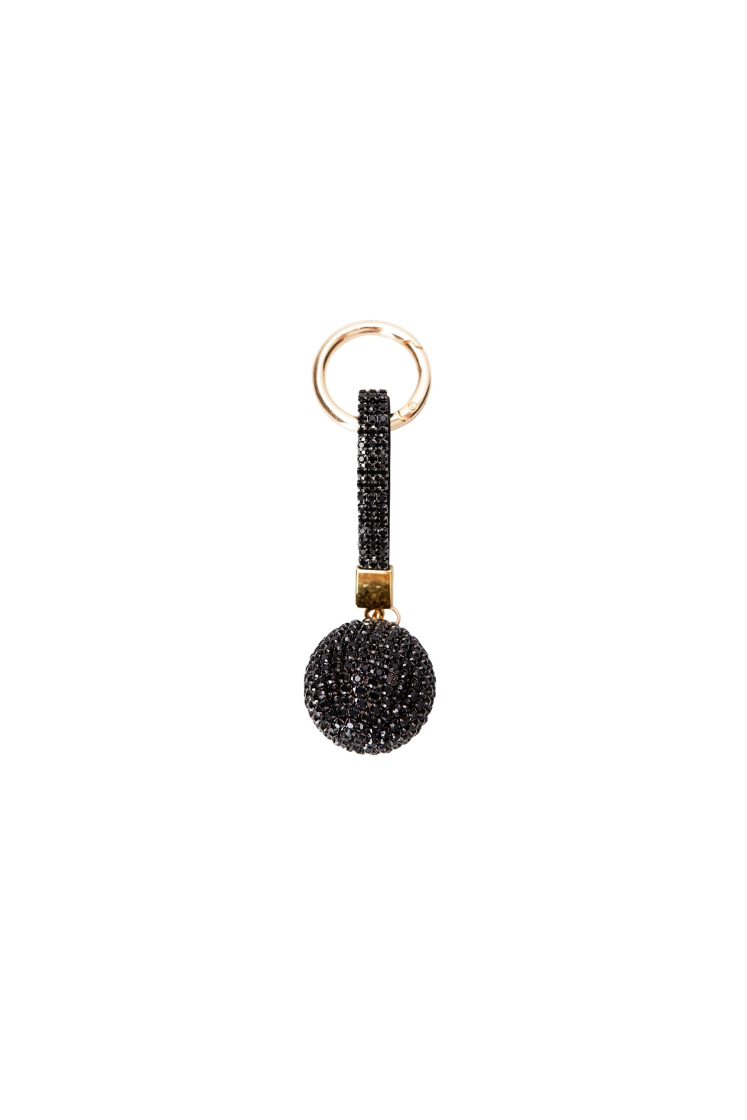 BCBALL rhinestone keyhanger - Black - Black Colour