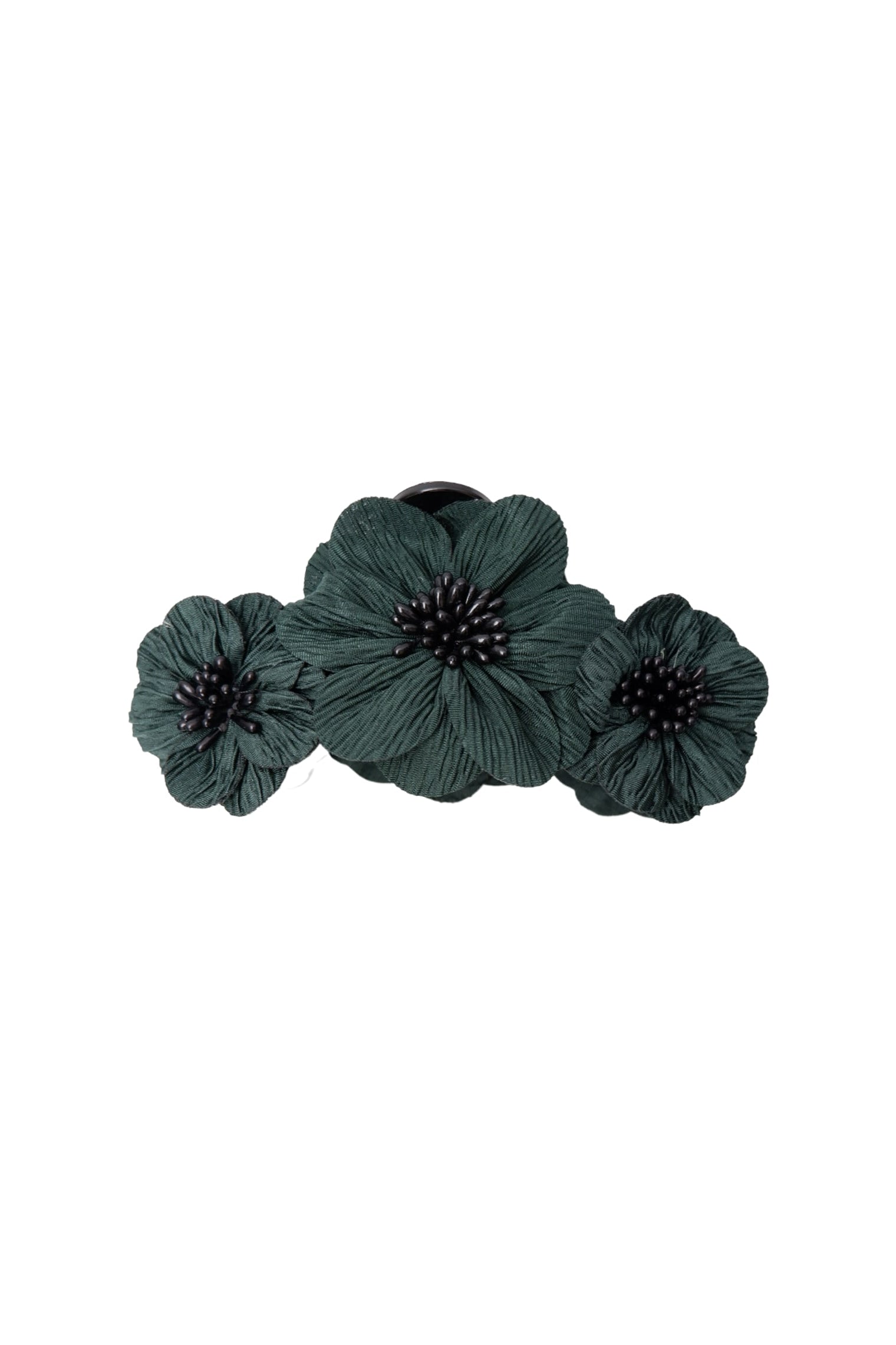 BCLILIBET hair claw - Bottle Green - Black Colour