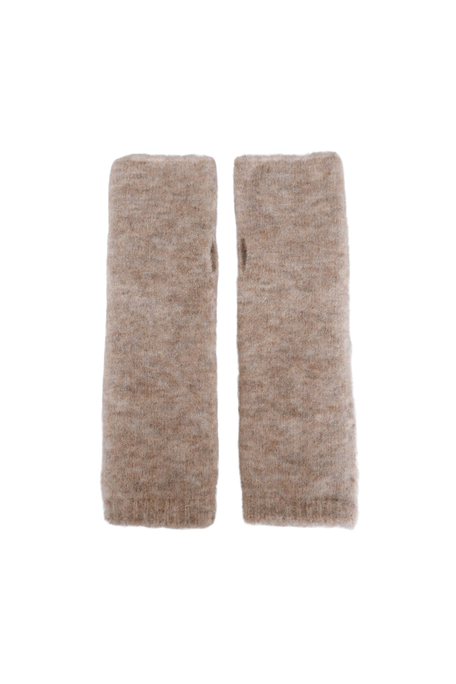 BCGINGER alpaca handwarmers - Frappe - Black Colour