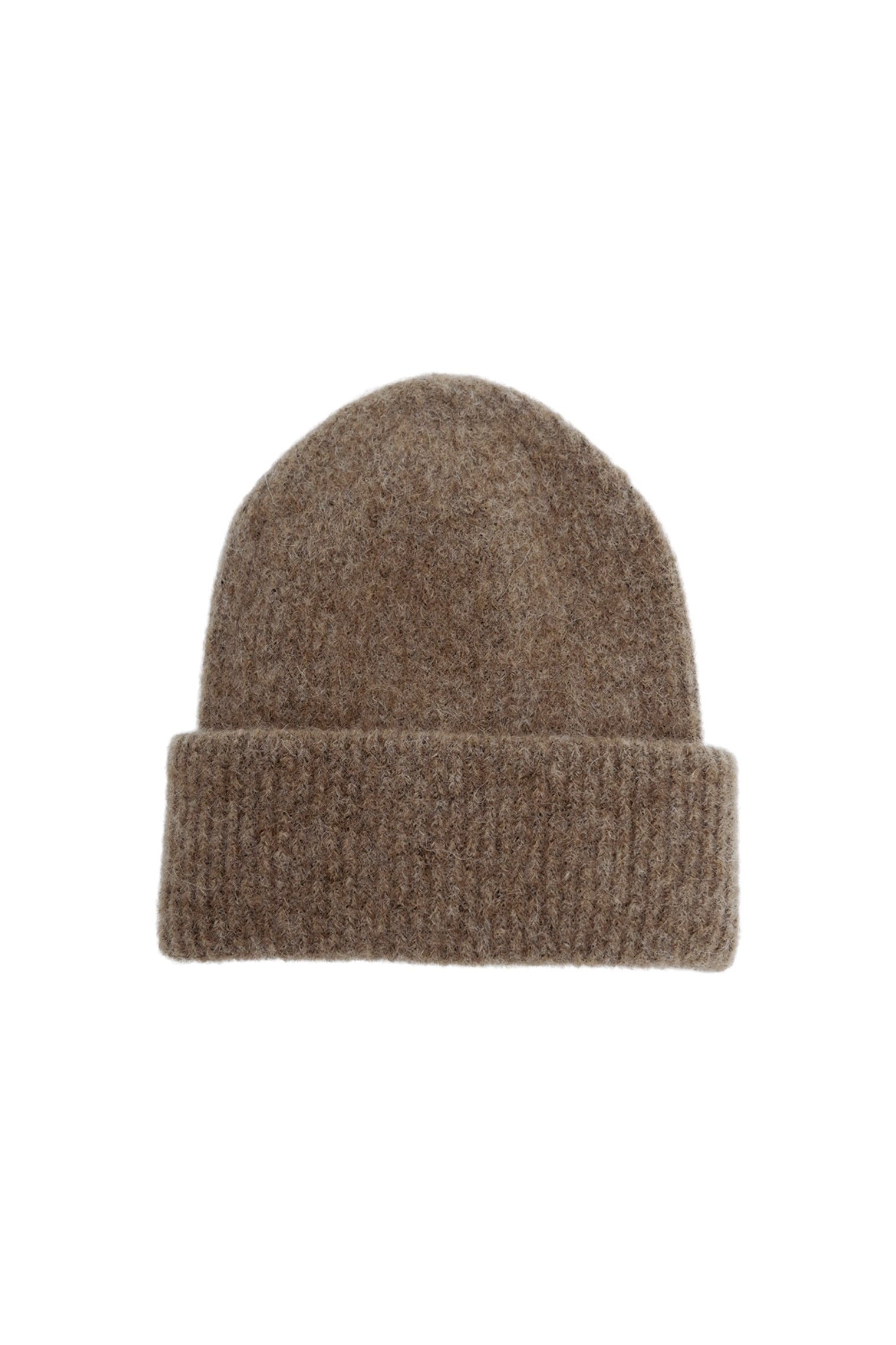 BCGINGER rib hat - Camel - Black Colour