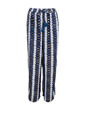 BCLUNA straight pant - Glow Blue - Black Colour
