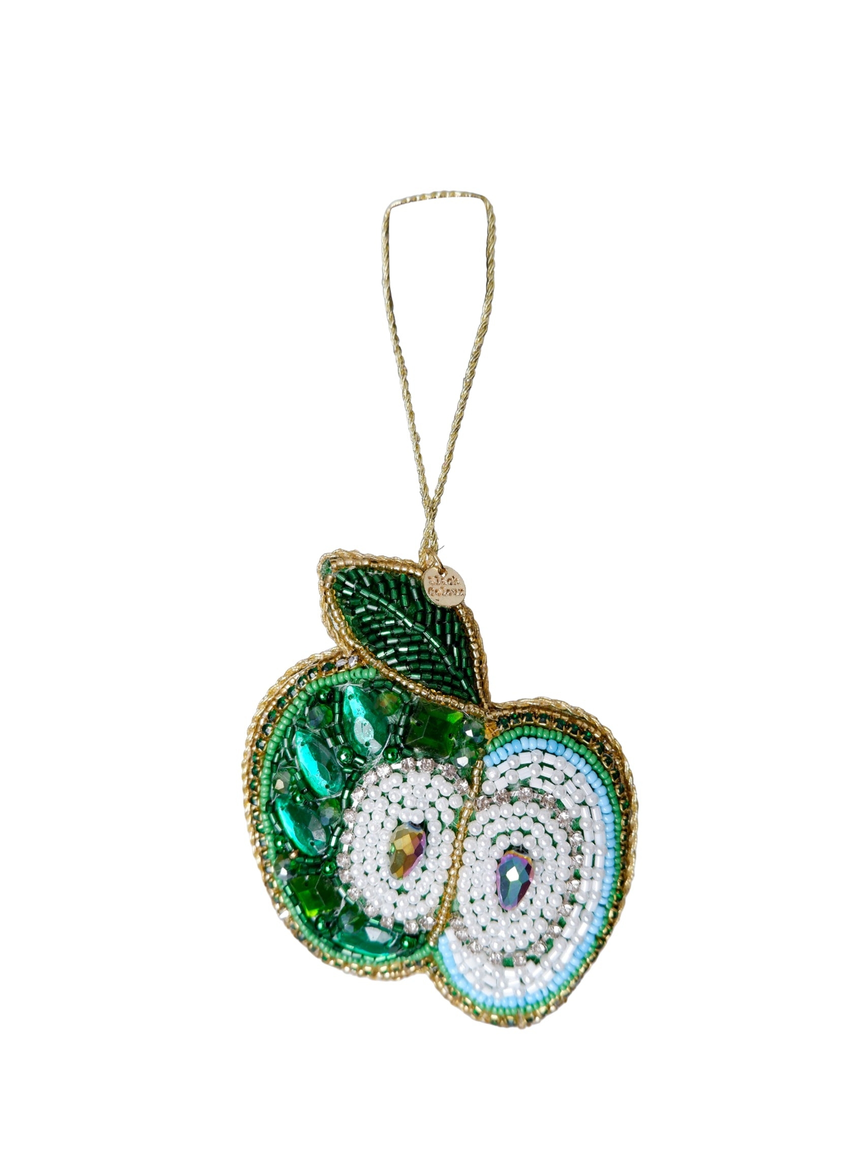 BCAPPLE christmas ornament - Green - Black Colour