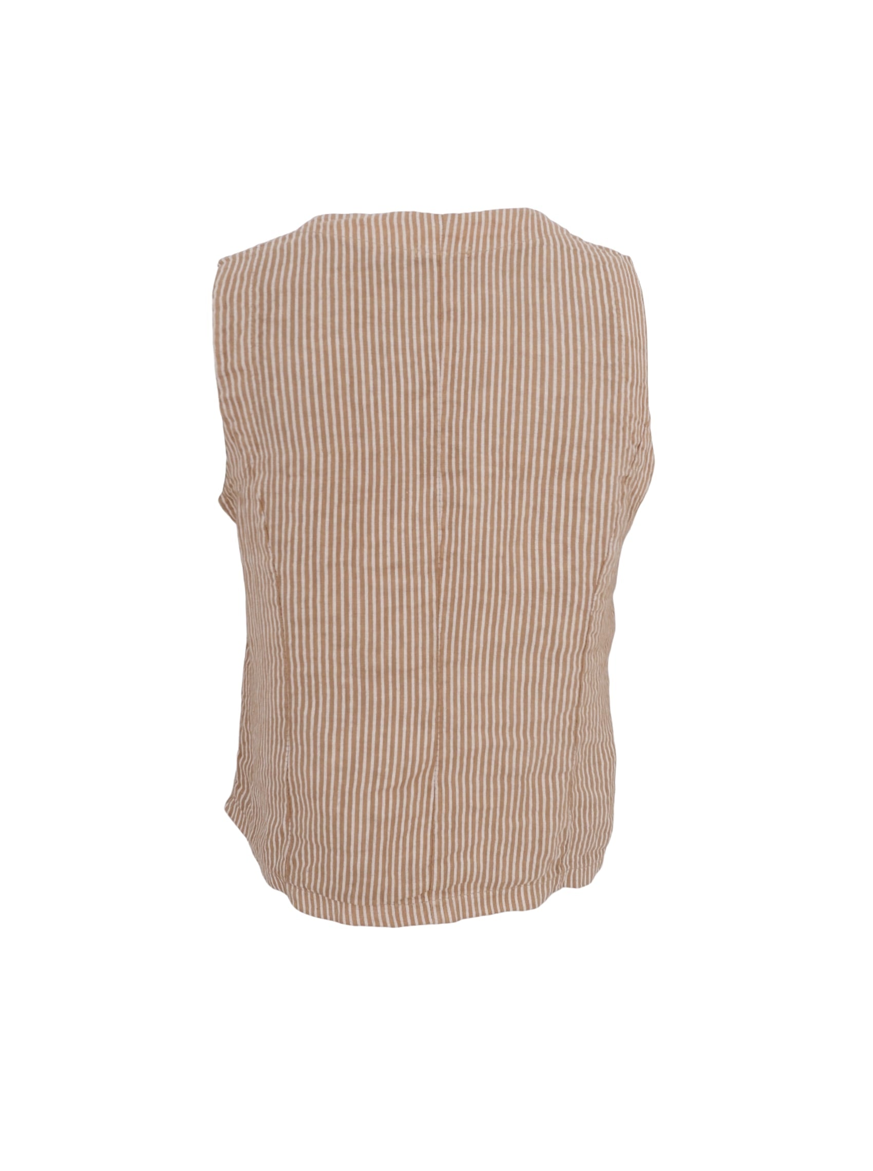 BCMELINA vest - Desert - Black Colour