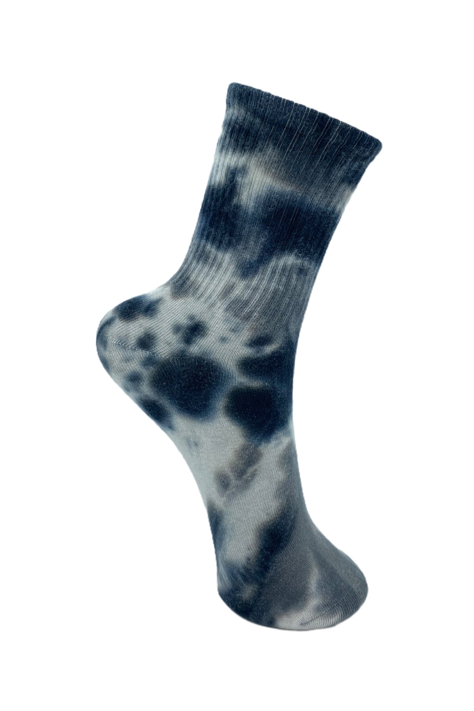 BCTOKYO tie dye sock - Black/Grey Tie Dye - Black Colour