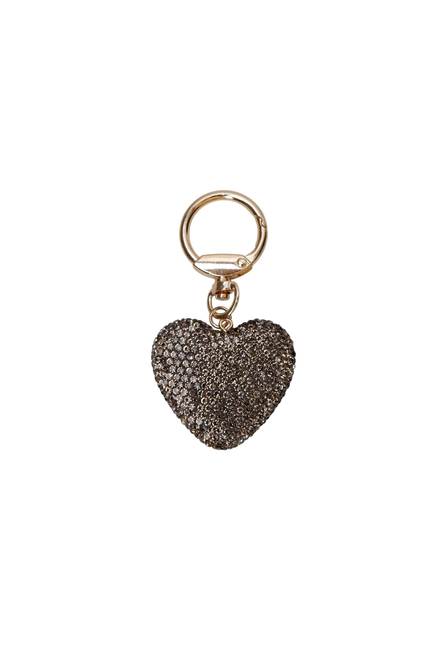 BCHEART rhinestone keyhanger - Gun Metal - Black Colour