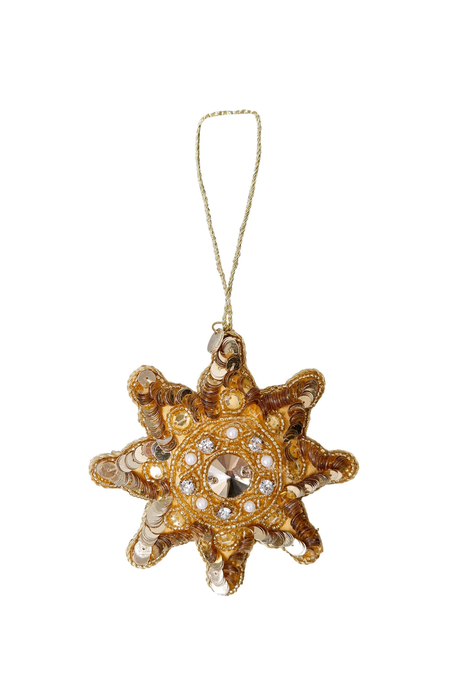 BCSUN christmas ornament - Gold - Black Colour