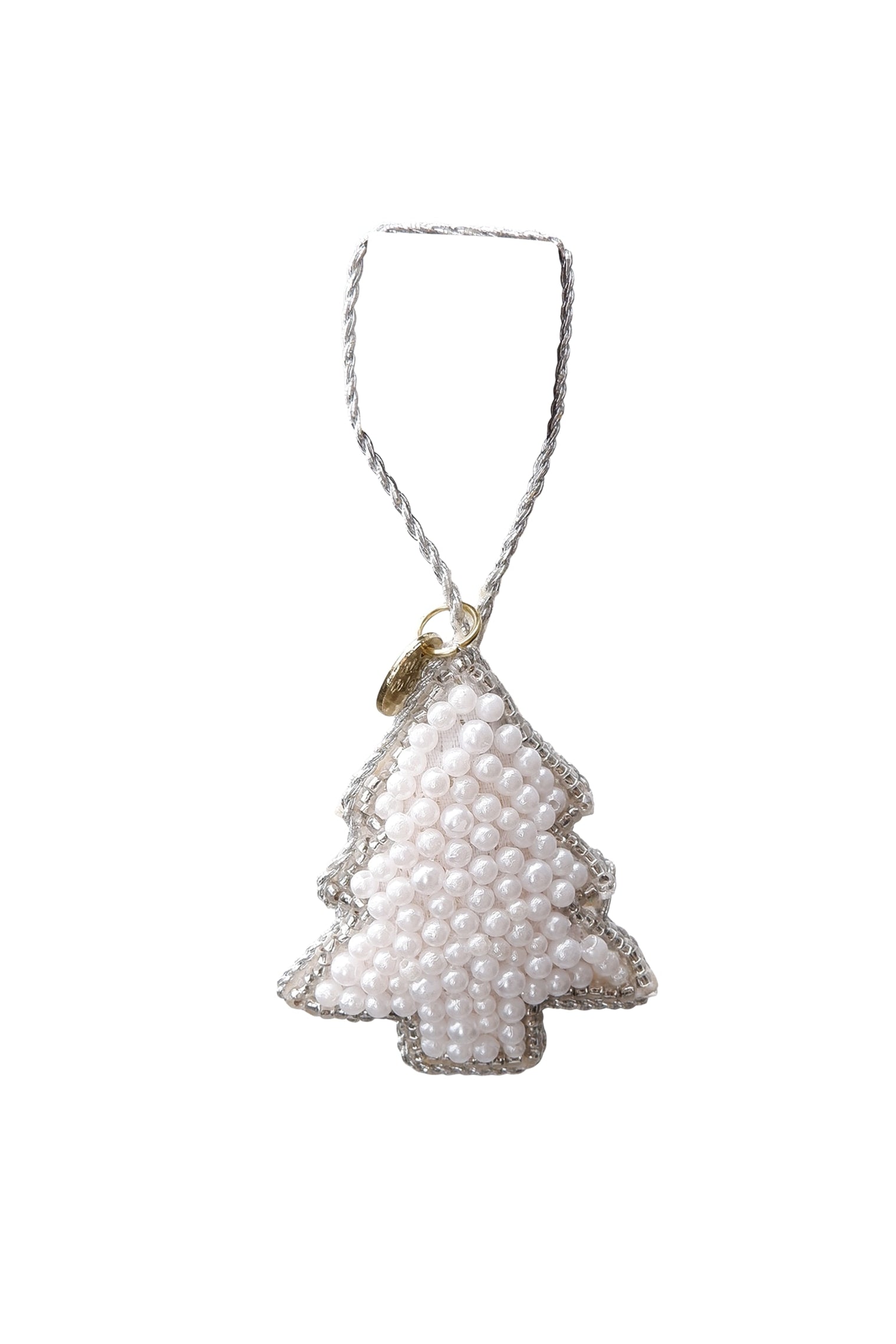BCSNOW christmas tree ornament - White - Black Colour