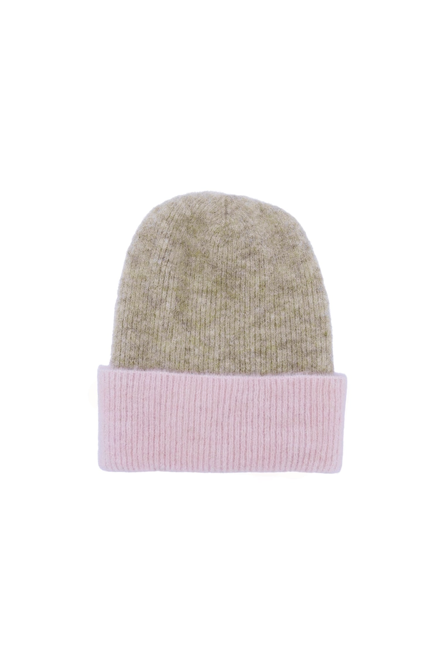 BCGINGER colour block hat - Frappe/ Rose - Black Colour