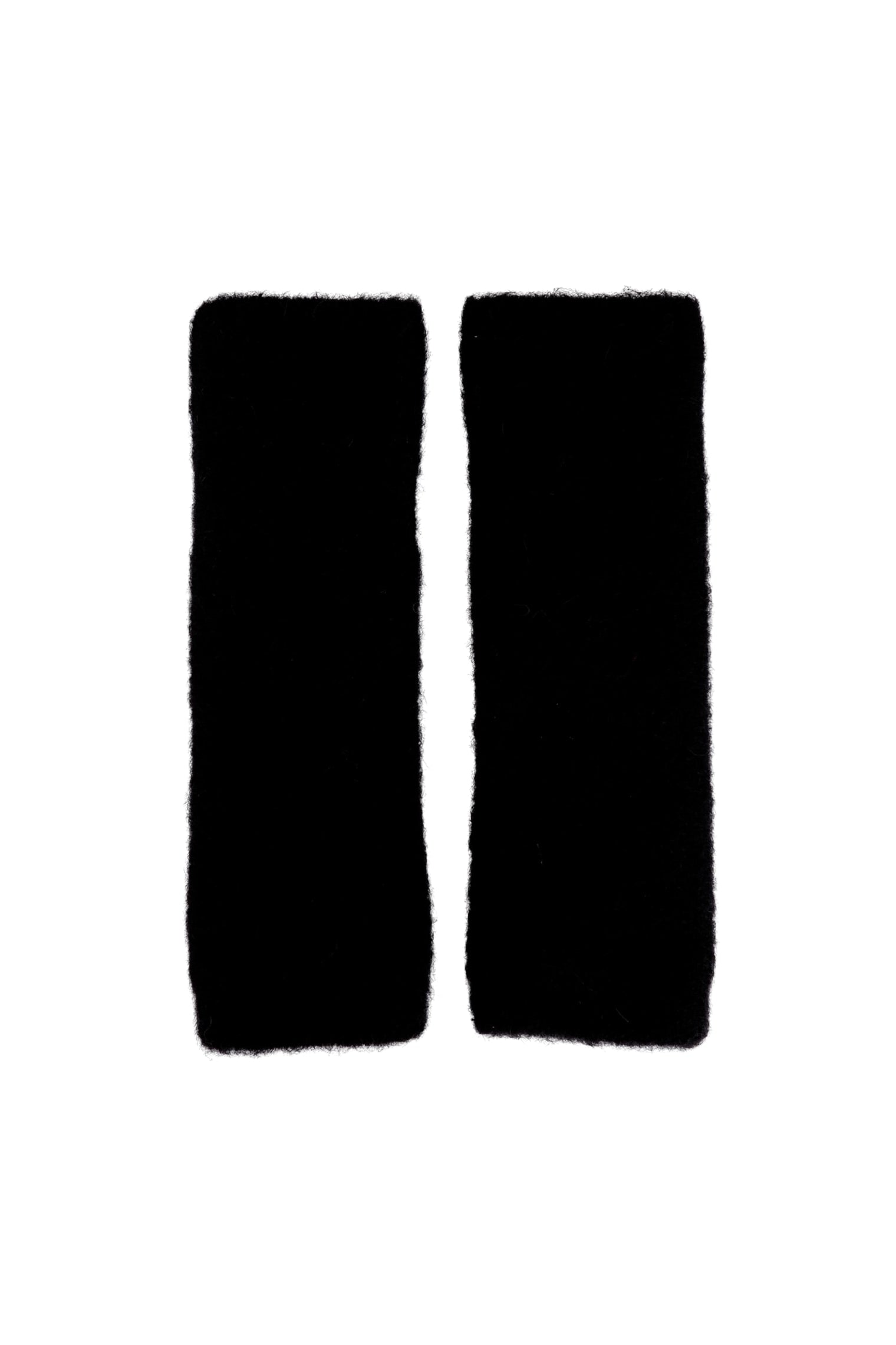 BCGINGER alpaca handwarmers - Black - Black Colour