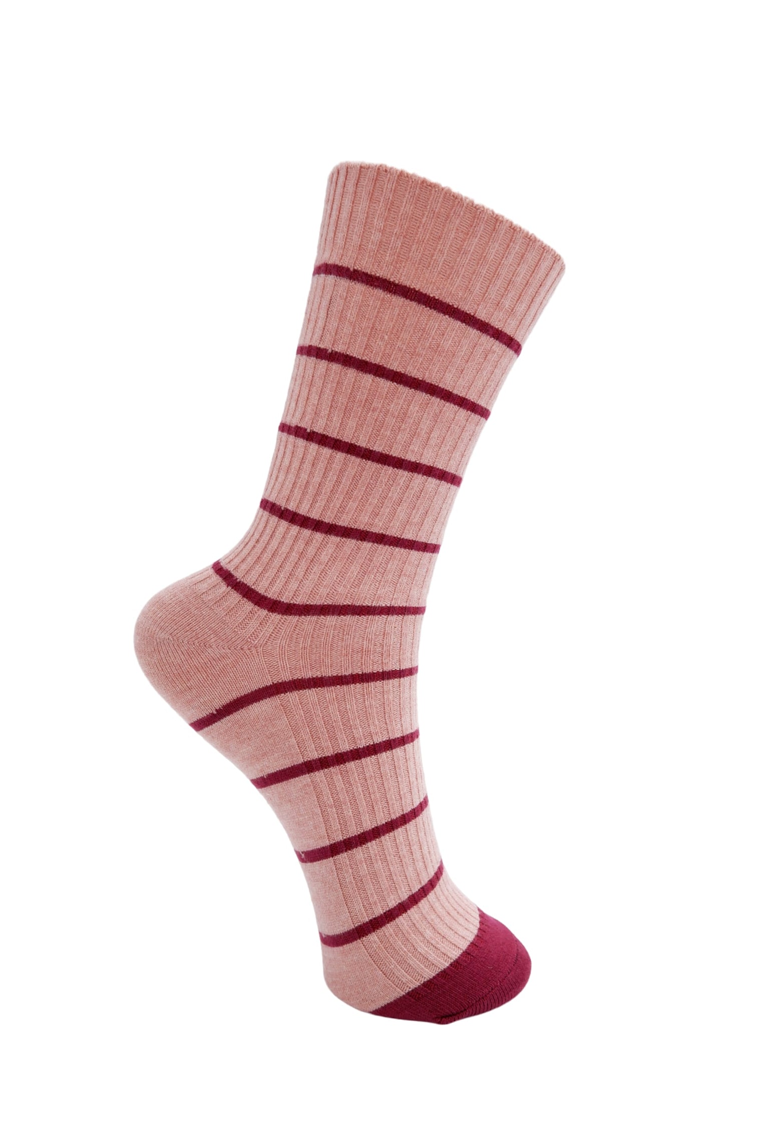 BCLIANA sock - Dust Rose - Black Colour