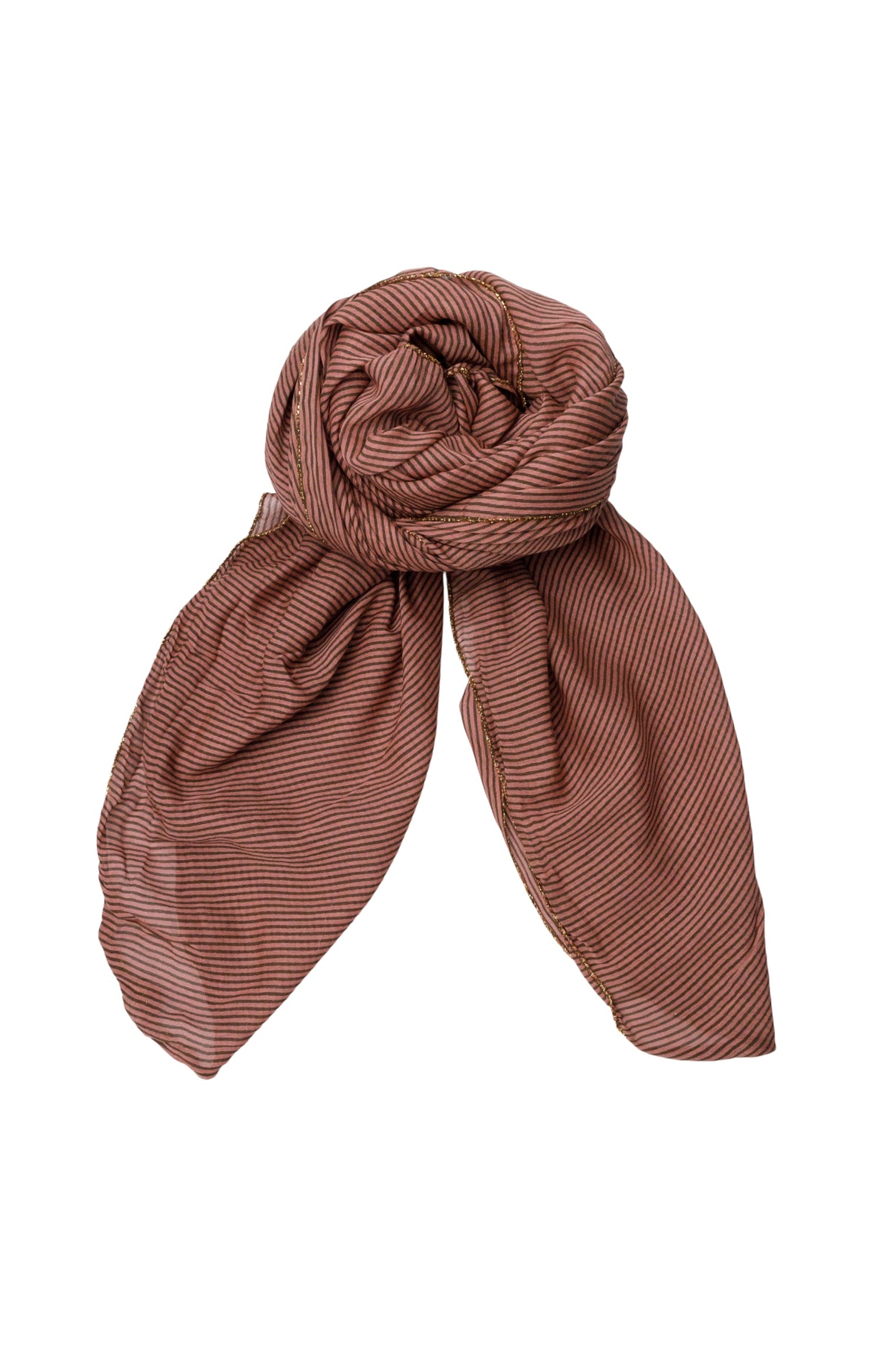 BCMAGGIE scarf - Rose - Black Colour