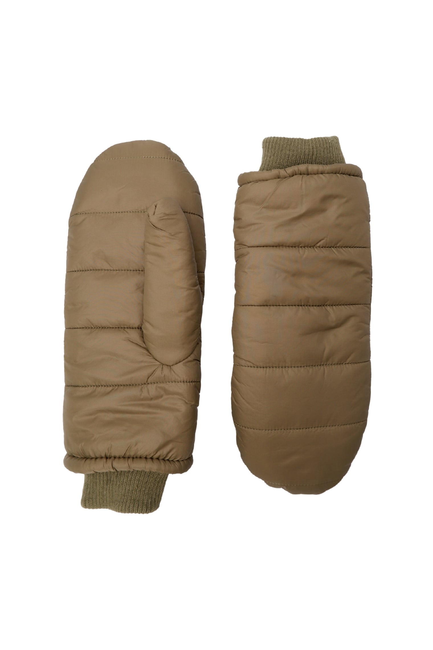 BCTYLER quilted mittens - Army - Black Colour
