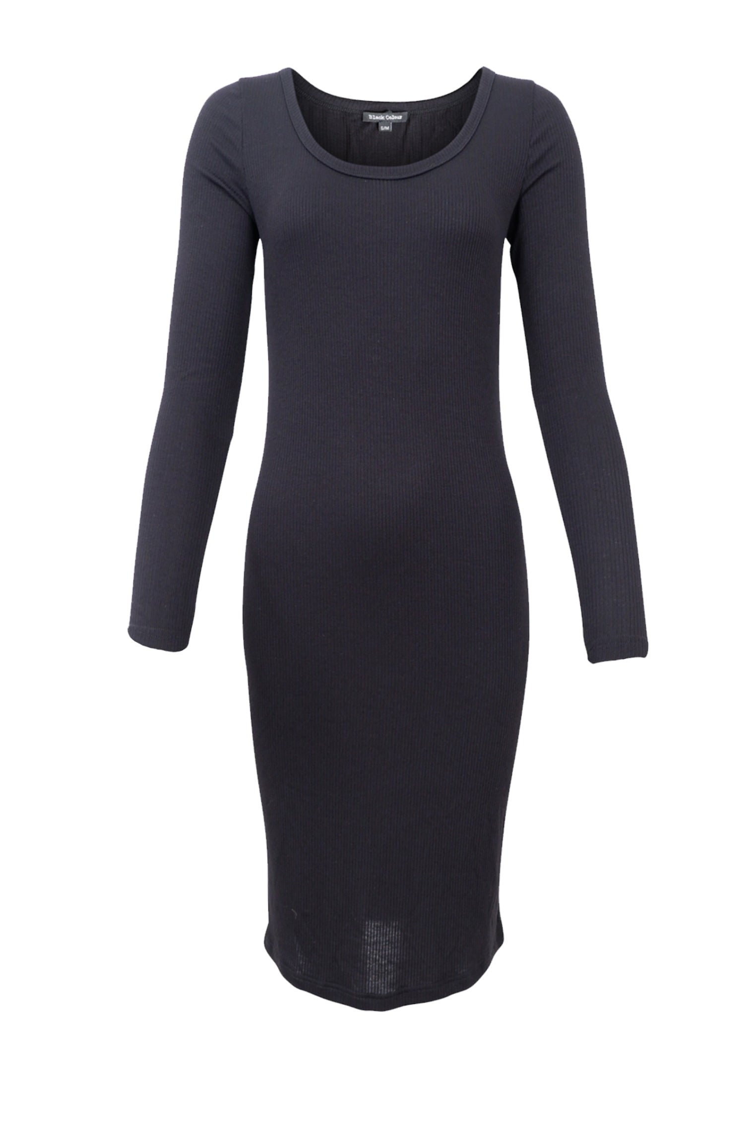 BCTEA ls slip dress - Black - Black Colour
