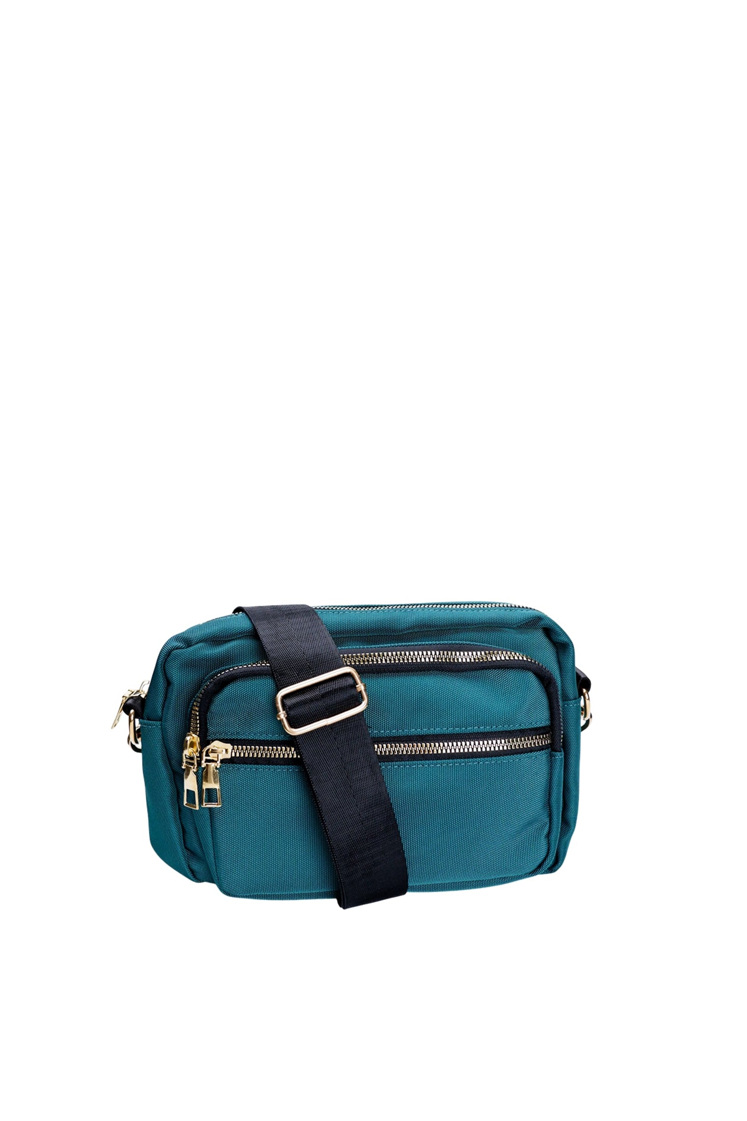 BCVANDA crossover bag - Petrol Green - Black Colour