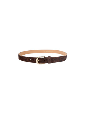 BCSMILLA Wildledergürtel – Mocca Leo