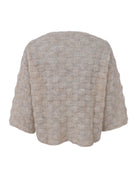 BCHARRIS v-neck jumper - Champagne - Black Colour