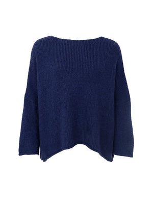 BCALESSIA Strickpullover - Marineblau