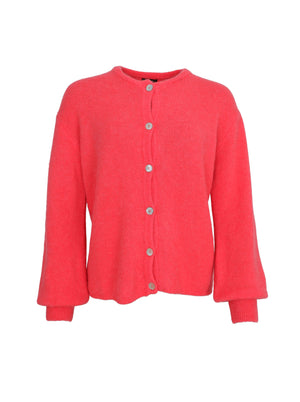 BCBELLA Strickjacke - Korallenrot