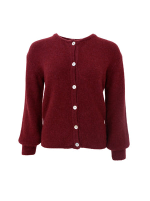 BCBELLA Strickjacke - Pflaume