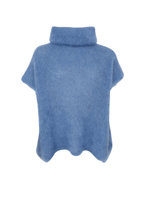 BCBJOERK Rollkragenweste – Jeans Blue