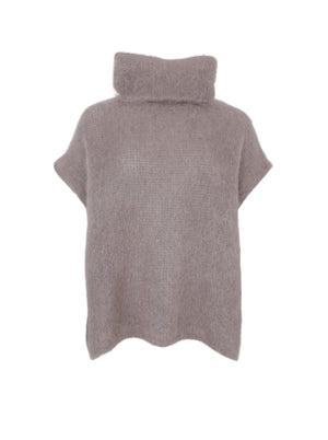 BCBJOERK Rollkragenweste – Taupe