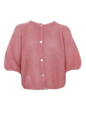 BCBJOERK patentstrick-Cardigan - Warm Rose