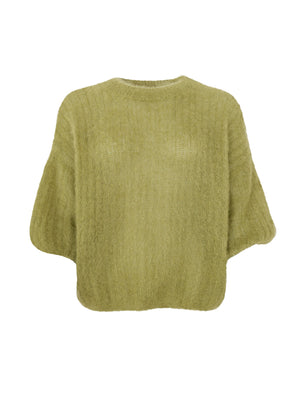BCBJOERK s/s Pullover - Dk. Lime