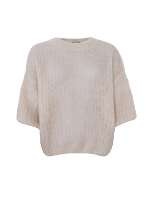 BCBJOERK s/s Pullover - Latte