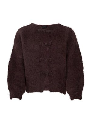 BCBJOERK Frosch Strickjacke - Coffee
