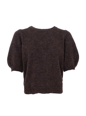 BCDELL ss Puff-Jumper - Espresso