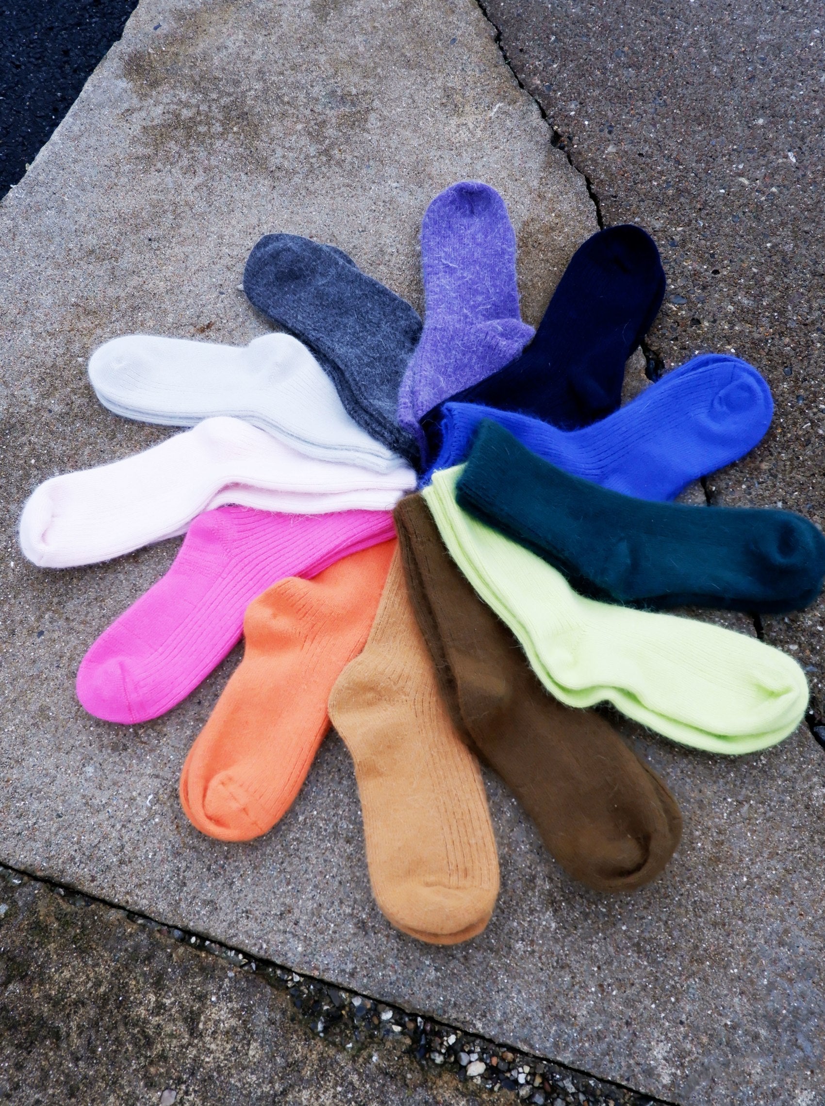 BCRONJA wool sock - Baby Rose - Black Colour