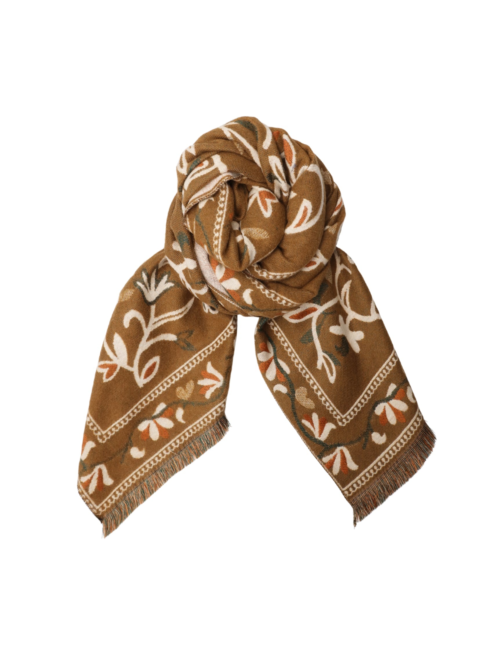 BCDAHLIA scarf - Frappe - Black Colour