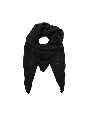BCDELL gestrickter Minischal - Schwarz