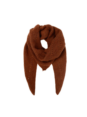 BCDELL gestrickter Minischal - Kamel