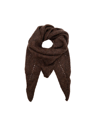 BCDELL gestrickter Minischal - Mocca