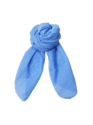 BCSHELLY Langer Schal - Blau