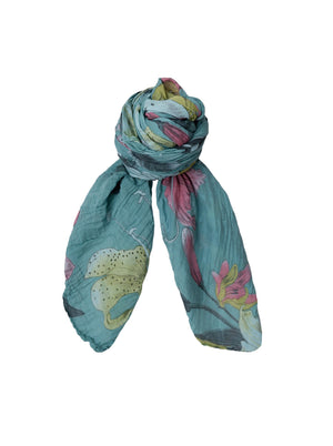 BCAMOUR Blumenschal - Aqua