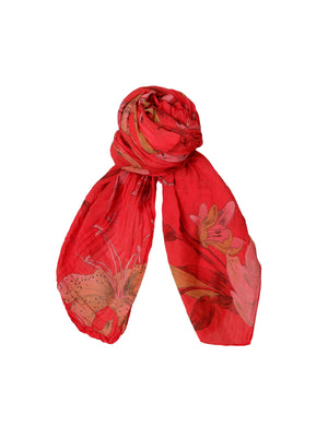 BCAMOUR Blumenschal - Rot