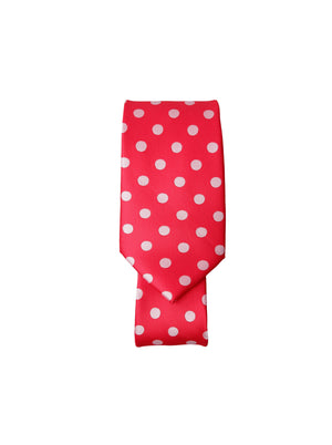 BCLULU-Krawatte – Roter Punkt