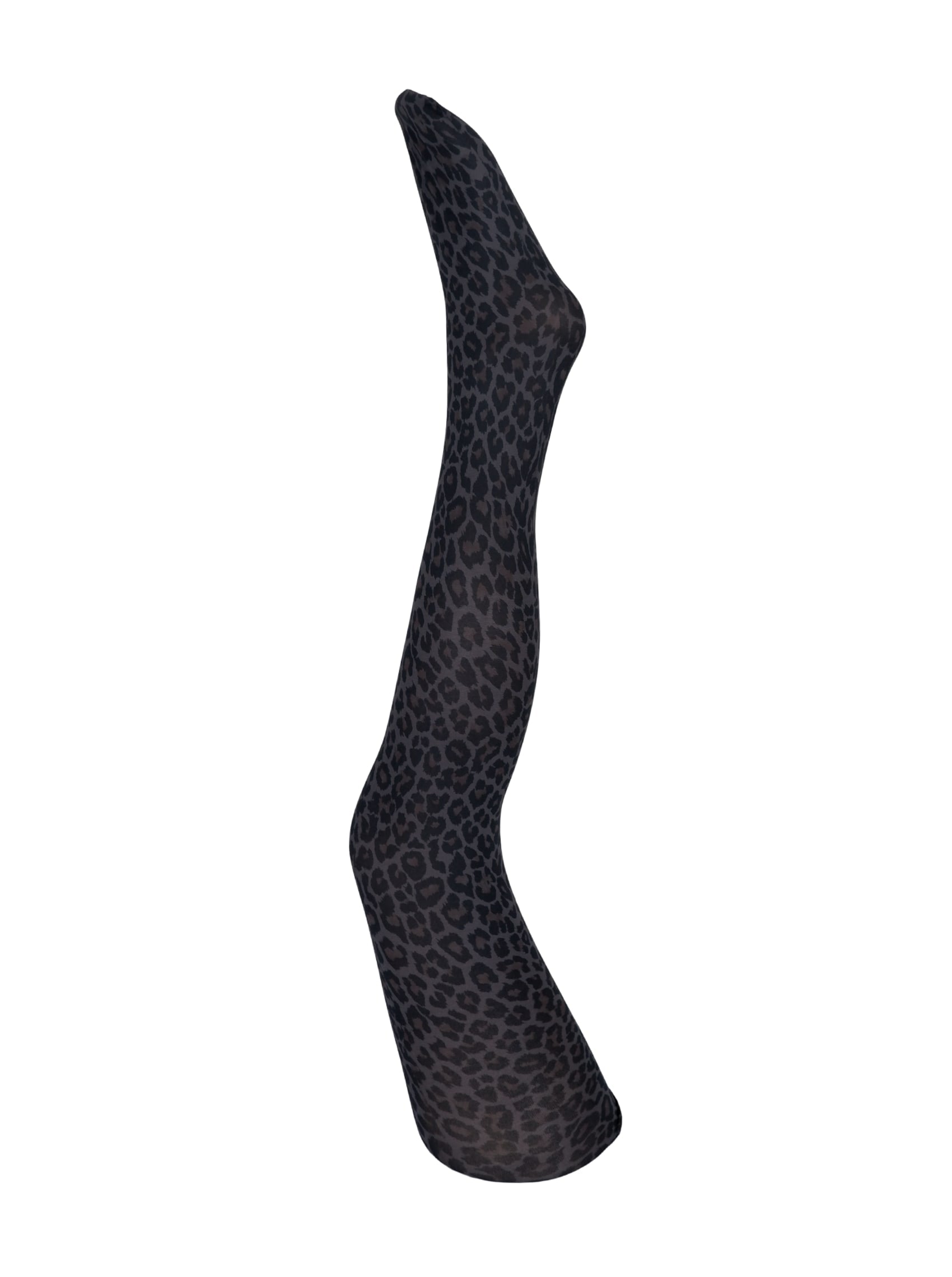 BCALMA tights - Dark Grey Leo - Black Colour