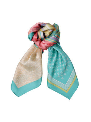 BCROMINA Mini-Schals - Grün Multi