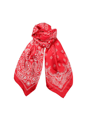 BCPAISLEY Mini-Schals - Rot