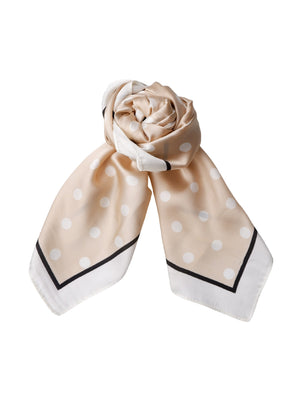 BCDANI Mini-Schals - Beige Dot