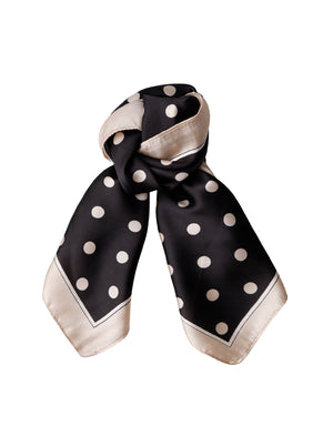 BCDANI Mini-Schals - Black Dot